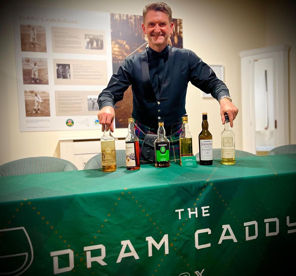 Hamish ‘The Dram Caddy’…another great night&nbsp;!